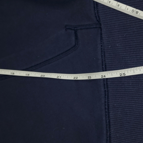 Under Armour‎ Loose Vibrant Logo Blue & Yellow Sz. S/P Hoodie with Pockets - Picture 3 of 10